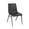 Rocket Chair - Black/Black Walnut -Chic Furniture Shop 040621 DC 006 Moon Rocket Chair Black Walnut