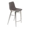 Rocket Counter Stool - Grey With Stainless Steel -Chic Furniture Shop 040621 Moon Rocket Stool Grey Stainless Steel