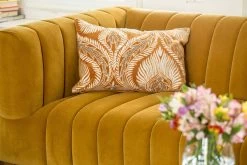 Bohemian Autumn Kidney Cushion -Chic Furniture Shop 041920 boh 045 1 BohemianAutumnKidneyCushion lifestyle 2