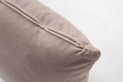 Breathe 18″ Square Feather Cushion – Oyster Velvet -Chic Furniture Shop 041920 bre 013 1 Breathe18 SquareFeatherCushion OysterVelvet lifestyle 11