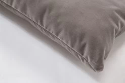 Breathe Long Kidney Cushion – Quiet Grey Velvet -Chic Furniture Shop 041920 bre 014 1 BreatheLongKidneyCushion QuietGreyVelvet close 2
