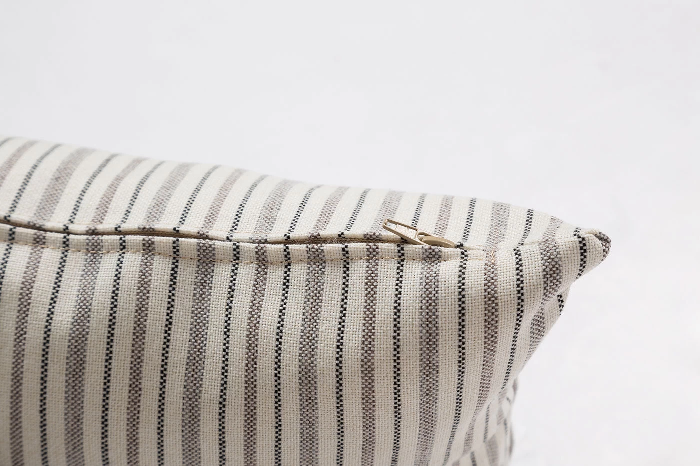 Breathe Long Kidney Cushion – Cream Stripe 5 Breathe Long Kidney Cushion – Cream Stripe - Image 3