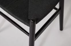 Rapunzel Dining Chair - Matte Black 17 Rapunzel Dining Chair - Matte Black -Chic Furniture Shop 041920 fri 001 10 FRIDA CHAIR MATTE BLACK LIFESTYLE CLOSE 2