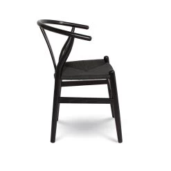 Rapunzel Dining Chair - Matte Black 12 Rapunzel Dining Chair - Matte Black -Chic Furniture Shop 041920 fri 001 10 FRIDA CHAIR MATTE BLACK LIFESTYLE SIDE