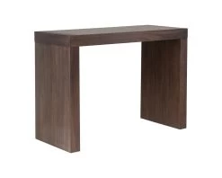 Faro Walnut C-Shape Bar Table