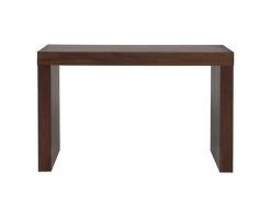 Faro Walnut C-Shape Counter Table -Chic Furniture Shop 041921 106380 faro counter table walnut front