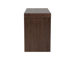Faro Walnut C-Shape Counter Table -Chic Furniture Shop 041921 106380 faro counter table walnut side
