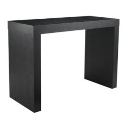 Faro Black C-Shape Bar Table