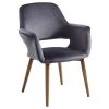Vanessa Accent Dining Chair - Grey -Chic Furniture Shop 042315 403 405GY Miranda Accent Chair Grey