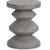 Athen End Table - Anthracite Grey -Chic Furniture Shop 100790 1
