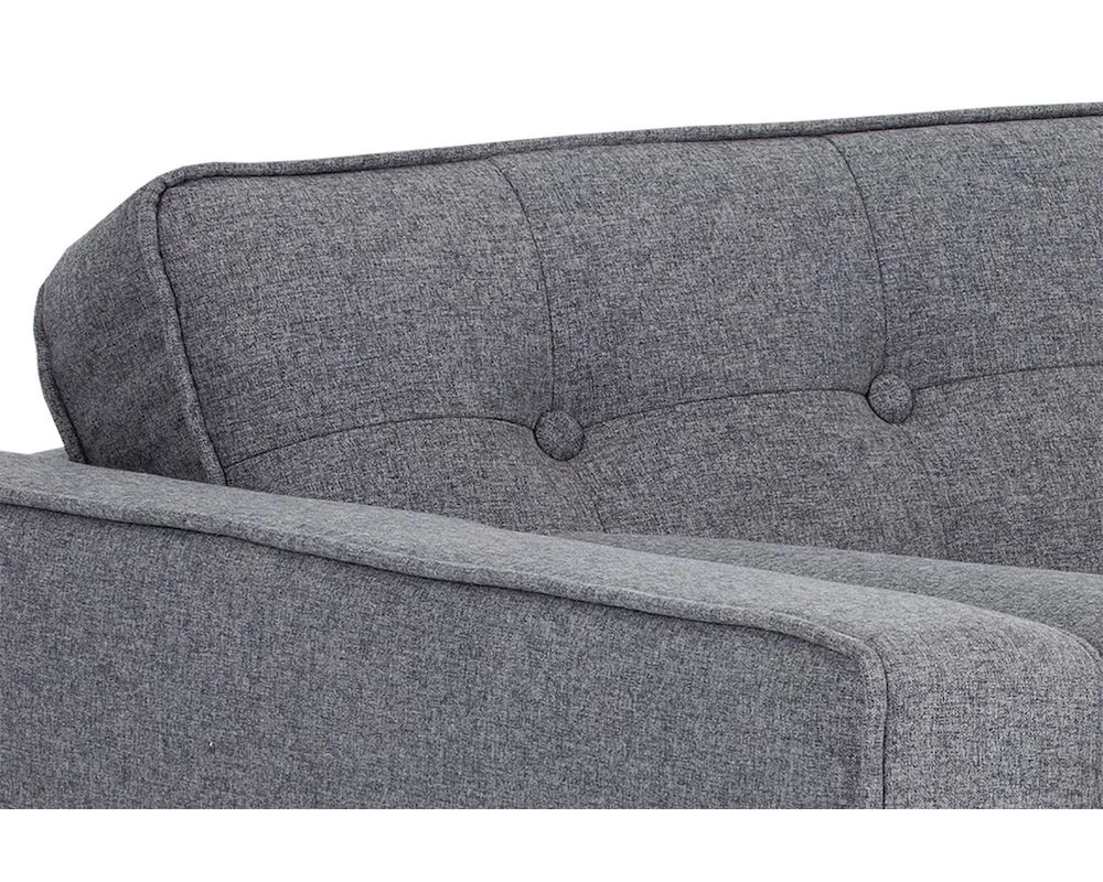 Donnie Sofa - Dark Grey Fabric 7 Donnie Sofa - Dark Grey Fabric - Image 5