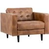 Donnie Armchair - Tobacco Tan