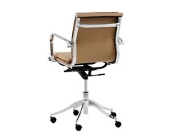 Morgan Office Chair - Tan -Chic Furniture Shop 102989 3MorganOfficeChair Tanback