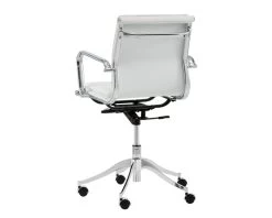 Morgan Office Chair - Snow -Chic Furniture Shop 102990 1MorganOfficeChair Snow