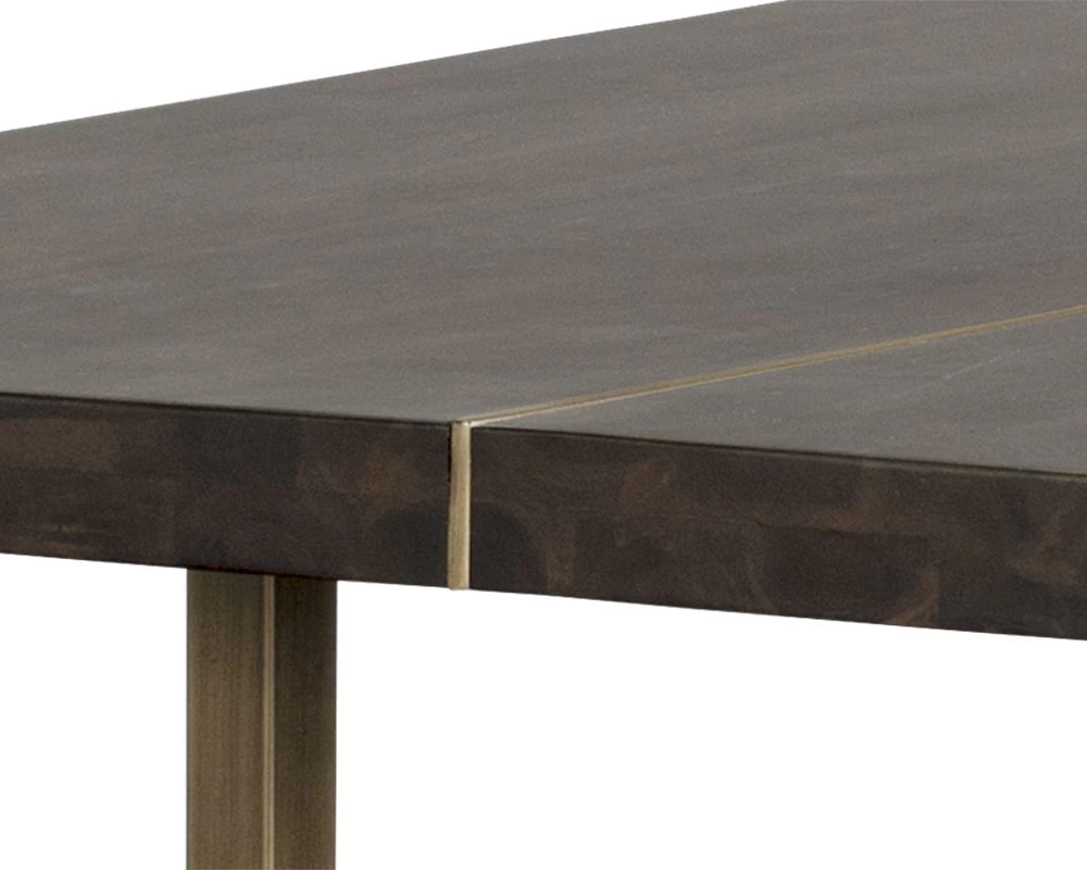 Donnelly Dining Table - Antique Brass 7 Donnelly Dining Table - Antique Brass - Image 5