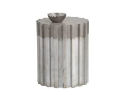 Pele Pedestal End Table 11 Pele Pedestal End Table -Chic Furniture Shop 103375