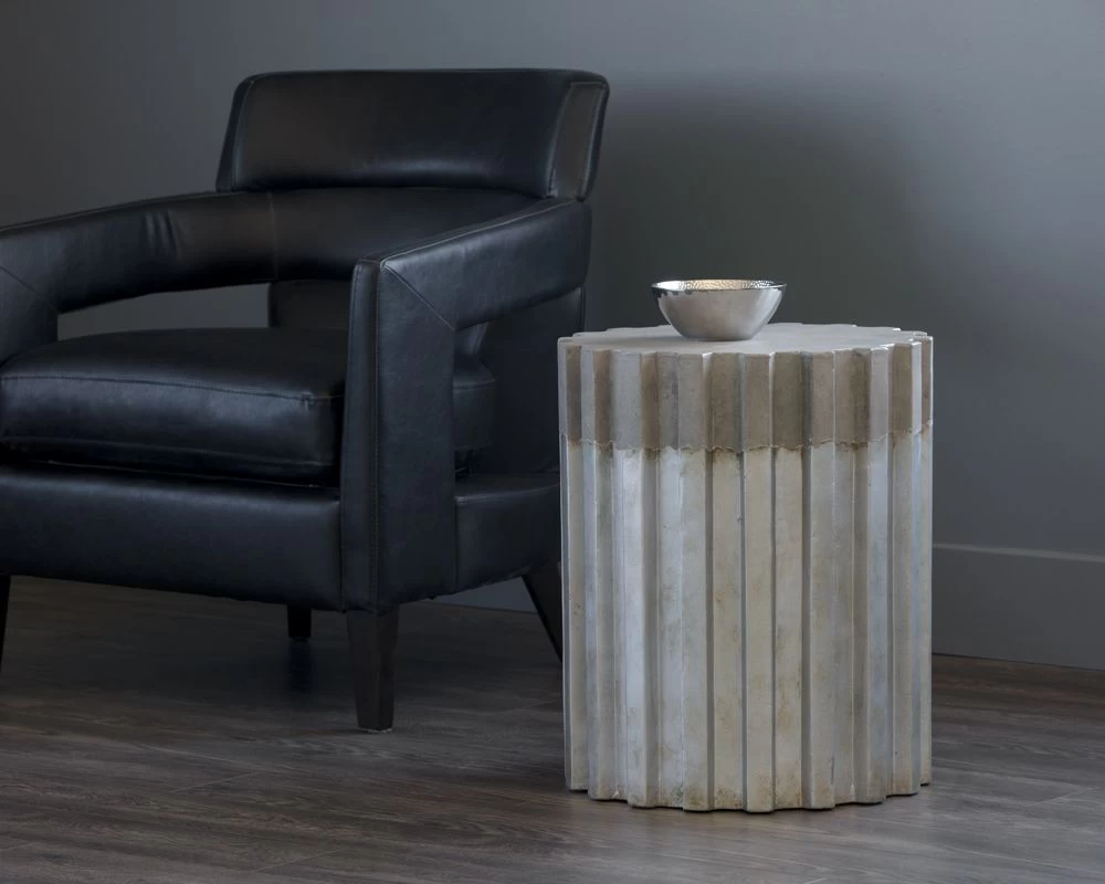 Pele Pedestal End Table 4 Pele Pedestal End Table - Image 2