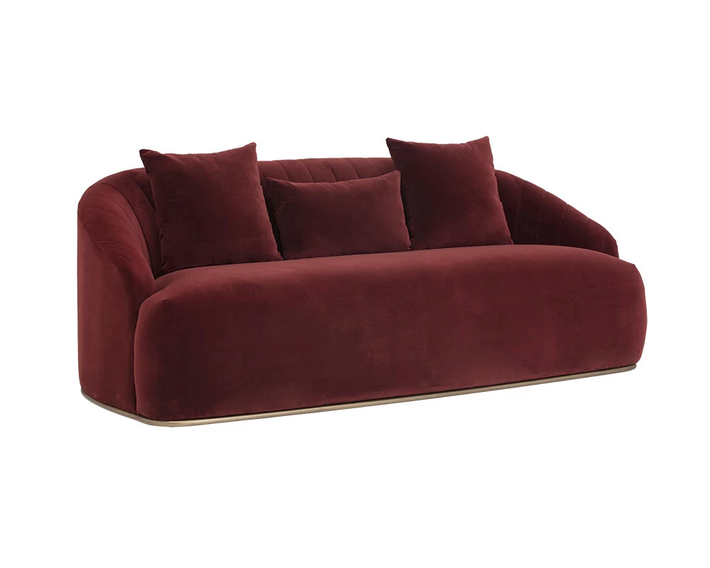 Astrid Sofa - Merlot 3 Astrid Sofa - Merlot