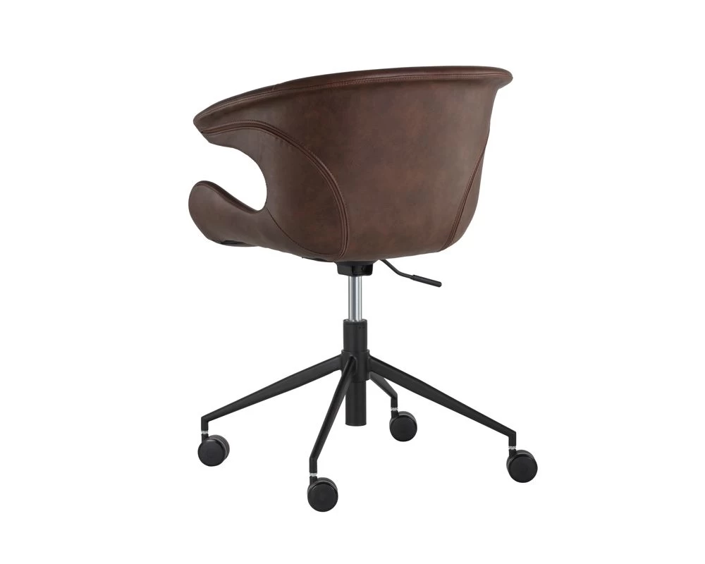Kash Office Chair - Hearthstone Brown 6 Kash Office Chair - Hearthstone Brown - Image 4