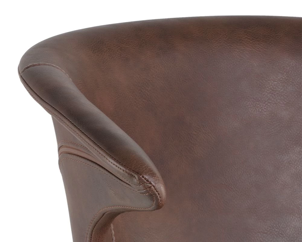 Kash Office Chair - Hearthstone Brown 8 Kash Office Chair - Hearthstone Brown - Image 6