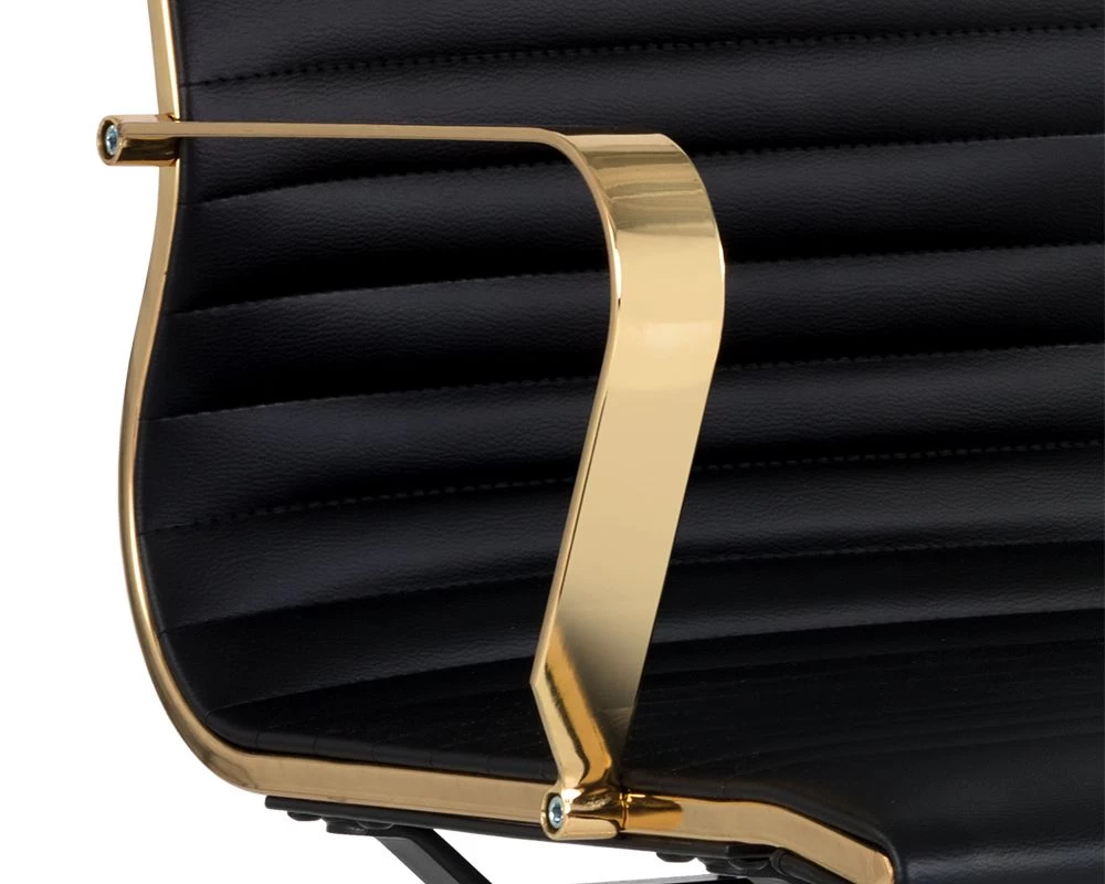 Jessica Office Chair - Black 6 Jessica Office Chair - Black - Image 5