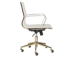 Jessica Office Chair - White -Chic Furniture Shop 104219 2JessicaOfficeChair Whiteside