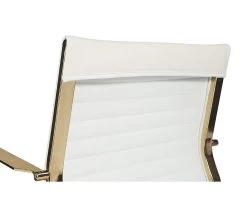 Jessica Office Chair - White -Chic Furniture Shop 104219 7JessicaOfficeChair Whitecloseup2