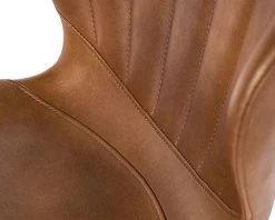 Arabella Office Chair - Bravo Cognac -Chic Furniture Shop 104793 ArabellaOfficeChair BravoCognacCloseup