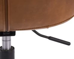 Arabella Office Chair - Bravo Cognac -Chic Furniture Shop 104793 ArabellaOfficeChair BravoCognacpumpcloseup