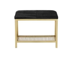 Bria Bench - Black -Chic Furniture Shop 104807 1