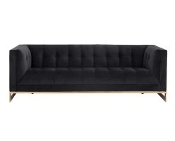 Ekon Sofa - Abbington Black 11 Ekon Sofa - Abbington Black -Chic Furniture Shop 104984EkonSofaBlackfront