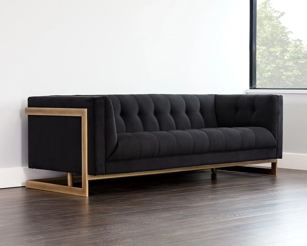Ekon Sofa - Abbington Black 4 Ekon Sofa - Abbington Black - Image 2