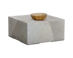 Kyson Coffee Table - Silver -Chic Furniture Shop 105227