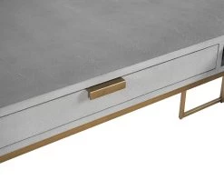 Jiro Desk - Shagreen Leather -Chic Furniture Shop 105443 6