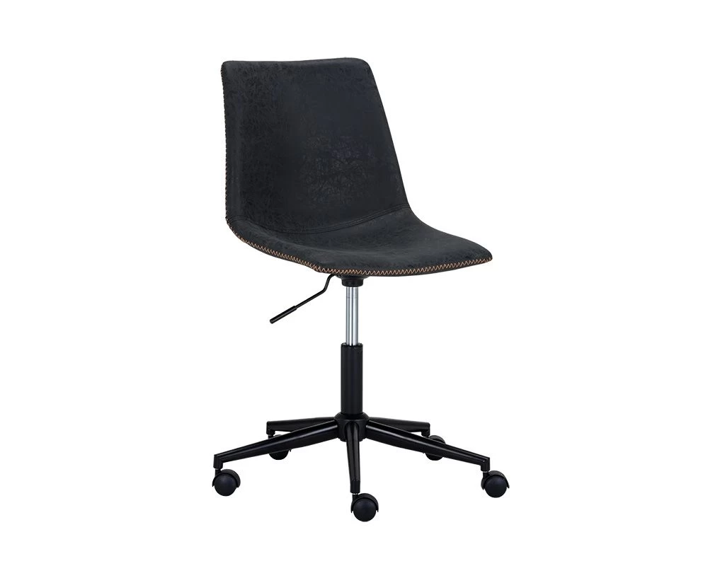 Cal Office Chair - Antique Black 4 Cal Office Chair - Antique Black - Image 2