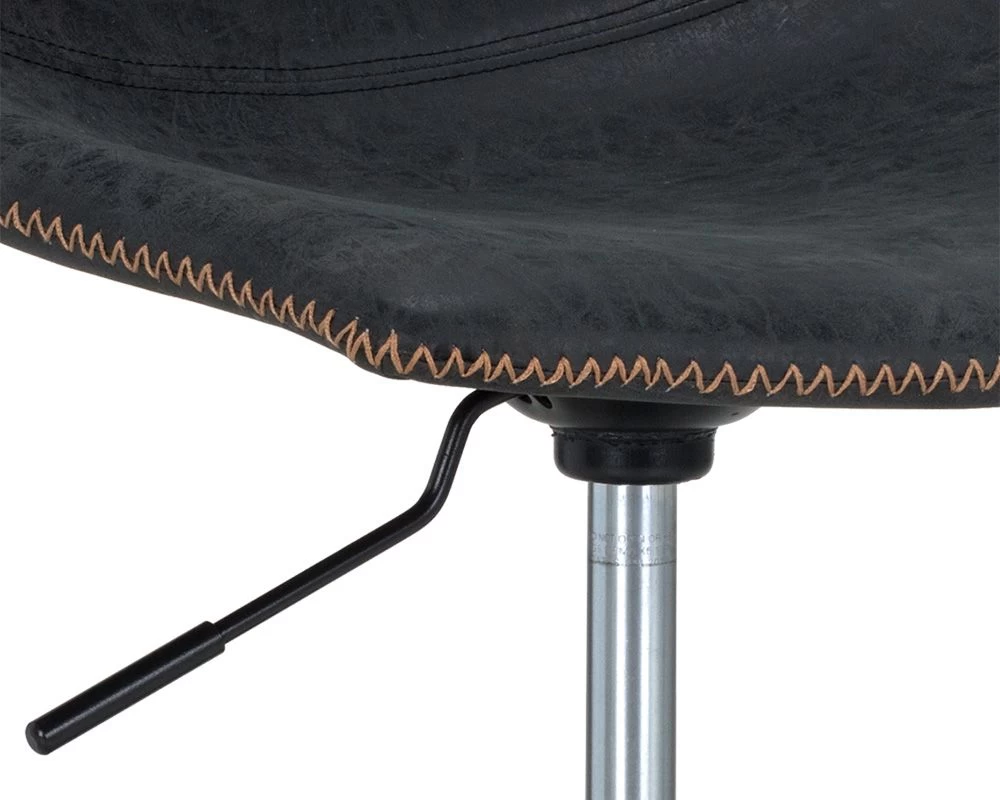 Cal Office Chair - Antique Black 9 Cal Office Chair - Antique Black - Image 7