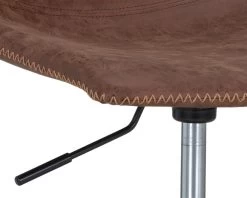 Cal Office Chair - Antique Brown 12 Cal Office Chair - Antique Brown -Chic Furniture Shop 105580 6CalOfficeChair AntiqueBrowncloseup