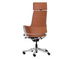 Kremer Office Chair - Tan -Chic Furniture Shop 105897 3KremerOfficeChair Tanback