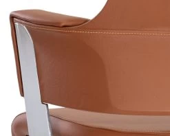Kremer Office Chair - Tan -Chic Furniture Shop 105897 8KremerOfficeChair Tancloseup3