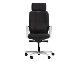 Dennison Office Chair - Black Leather 14 Dennison Office Chair - Black Leather -Chic Furniture Shop 105905 1DennisonOfficeChair BlackLeatherfront