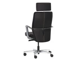 Dennison Office Chair - Black Leather 13 Dennison Office Chair - Black Leather -Chic Furniture Shop 105905 3DennisonOfficeChair BlackLeatherback