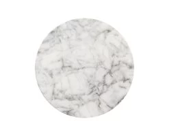 Lucida Marble Look End Table - White 11 Lucida Marble Look End Table - White -Chic Furniture Shop 106283 1