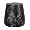 Aries Side Table Marble Look - Black -Chic Furniture Shop 106403 1