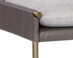 Bellevue Bench - Belfast Heather Grey / Bravo Ash -Chic Furniture Shop 106404 6