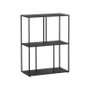 Eiffel Low Bookcase - Small - Black -Chic Furniture Shop 106599 1