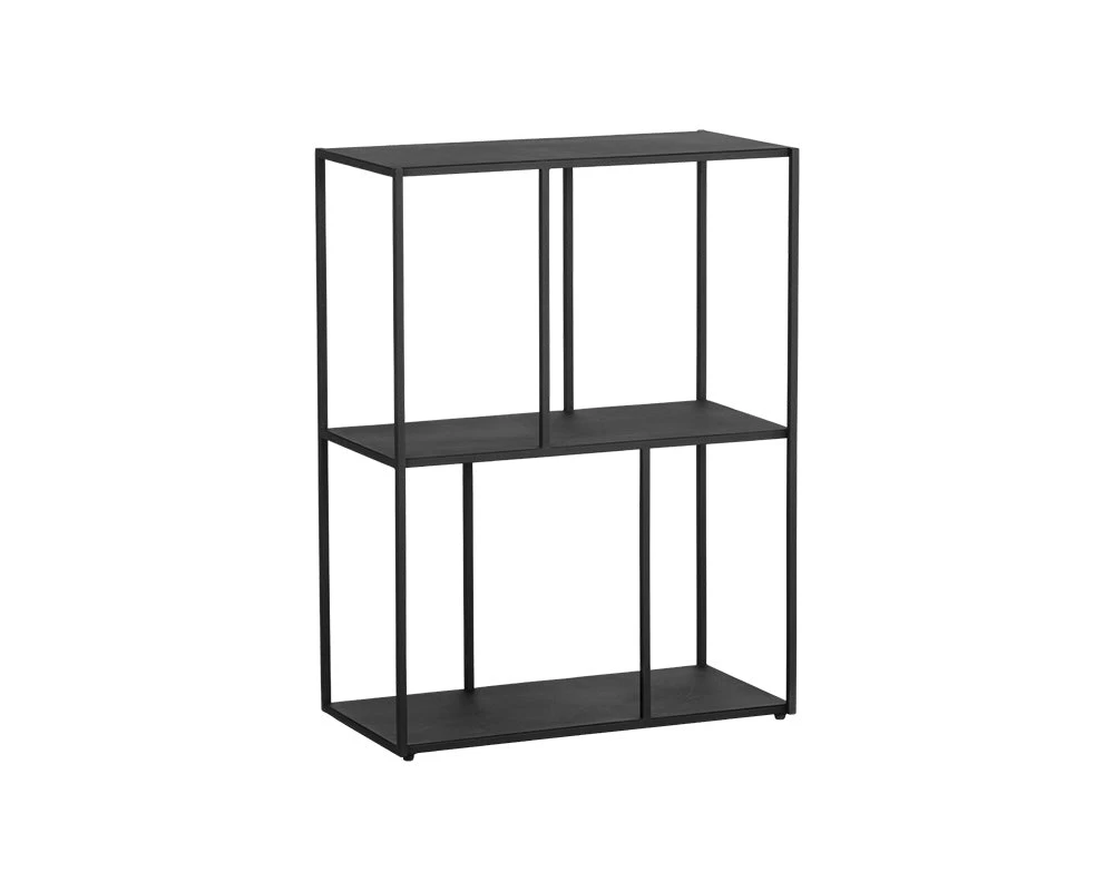 Eiffel Low Bookcase - Small - Black 3 Eiffel Low Bookcase - Small - Black