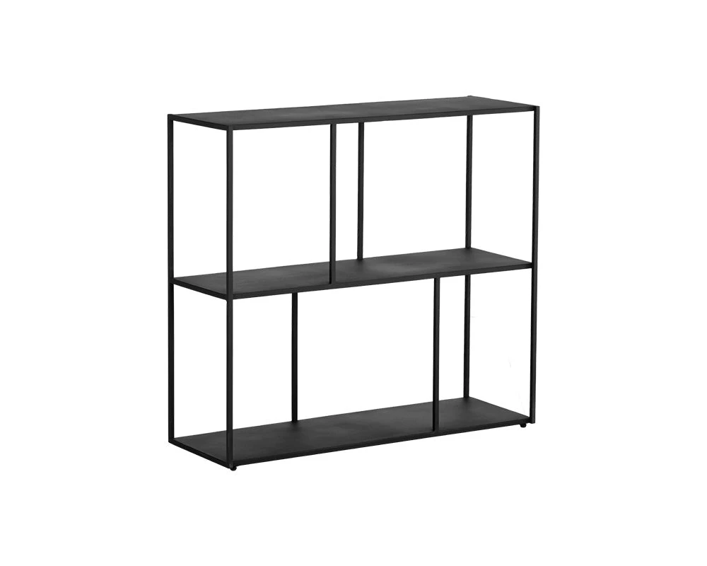 Eiffel Low Bookcase - Medium - Black 3 Eiffel Low Bookcase - Medium - Black