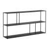 Eiffel Low Bookcase - Large - Matte Black -Chic Furniture Shop 106603 1