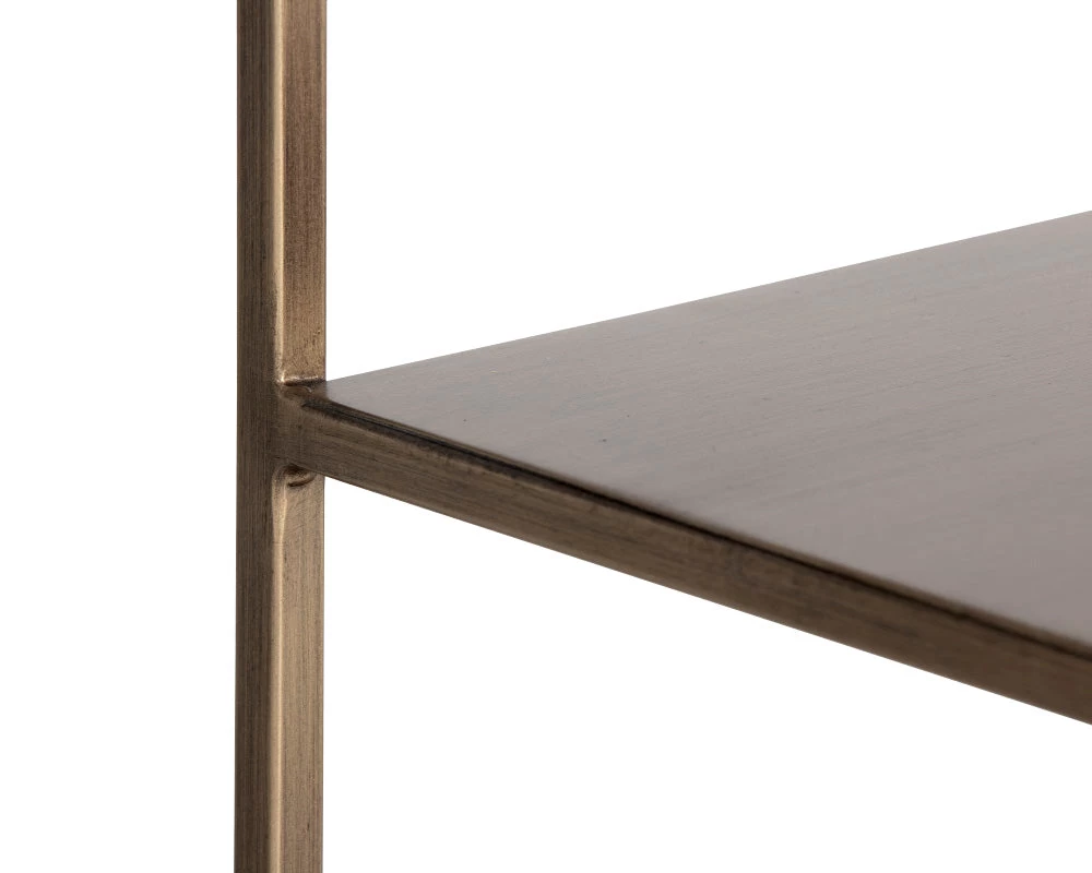 Eiffel Low Bookcase - Large - Antique Brass 5 Eiffel Low Bookcase - Large - Antique Brass - Image 3