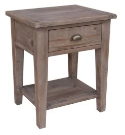 Sundried Reclaimed Pine End Table - Regular